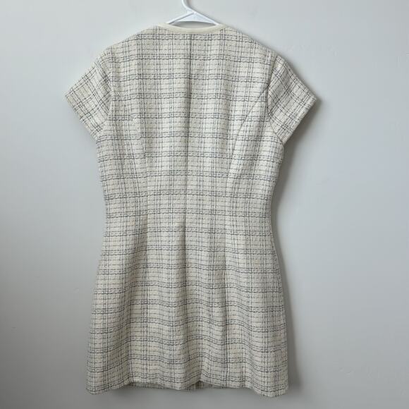 Majorelle Tammy Mini Dress in White & Black Size: M - Picture 9 of 9